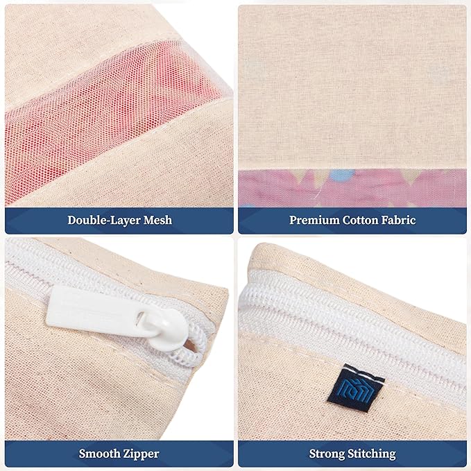 Saree/Dress Storage Zip Bags – Pack of 12